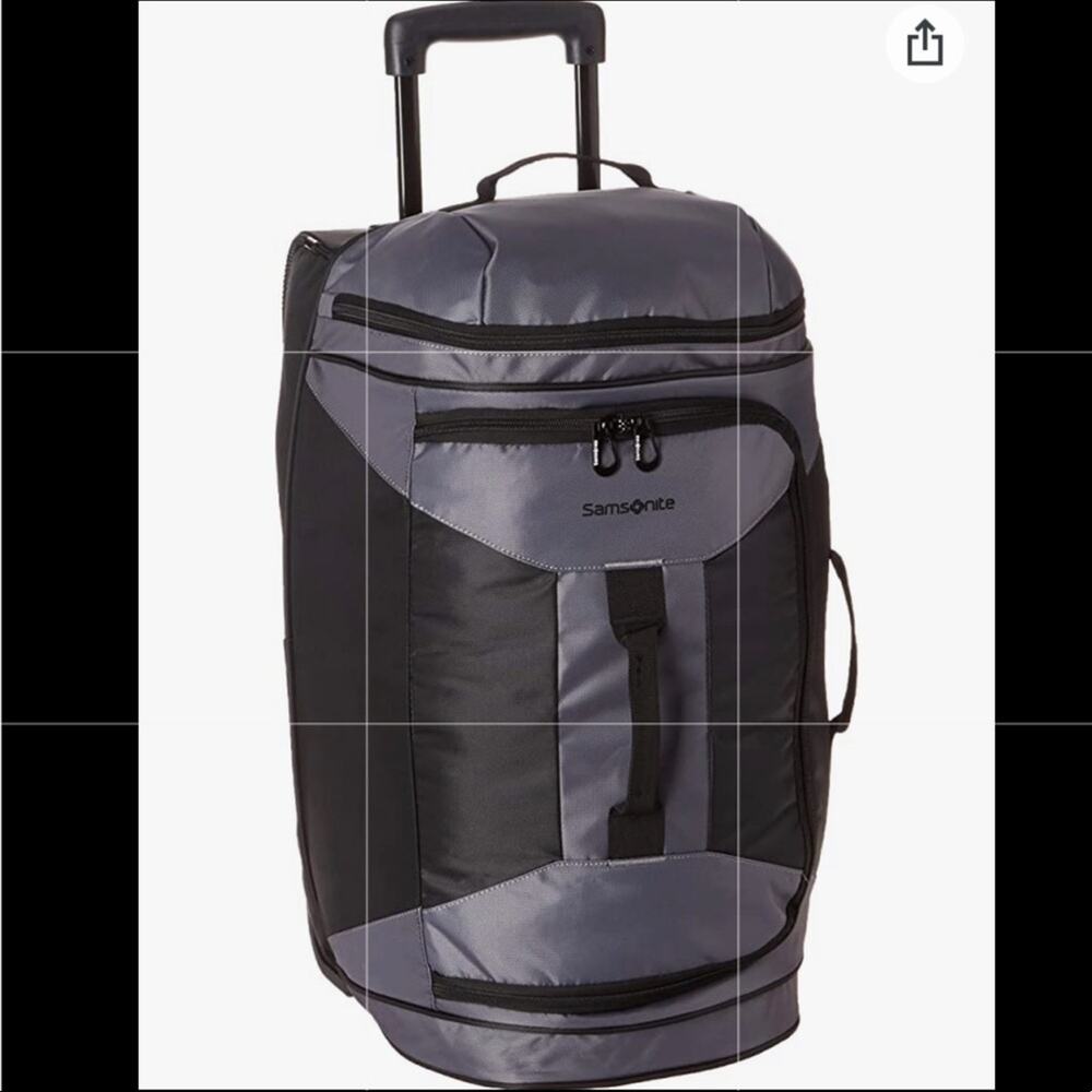 NWT! Samsonite Andante 2 Wheeled Rolling Duffel Bag 22-Inch